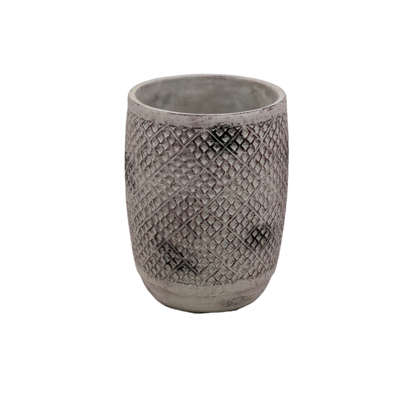 Fiber Clay Vase Pot